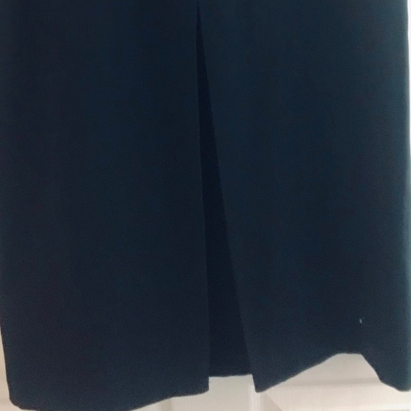 Long black size14 skirt by NY & Co. split in back. - Picture 2 of 2